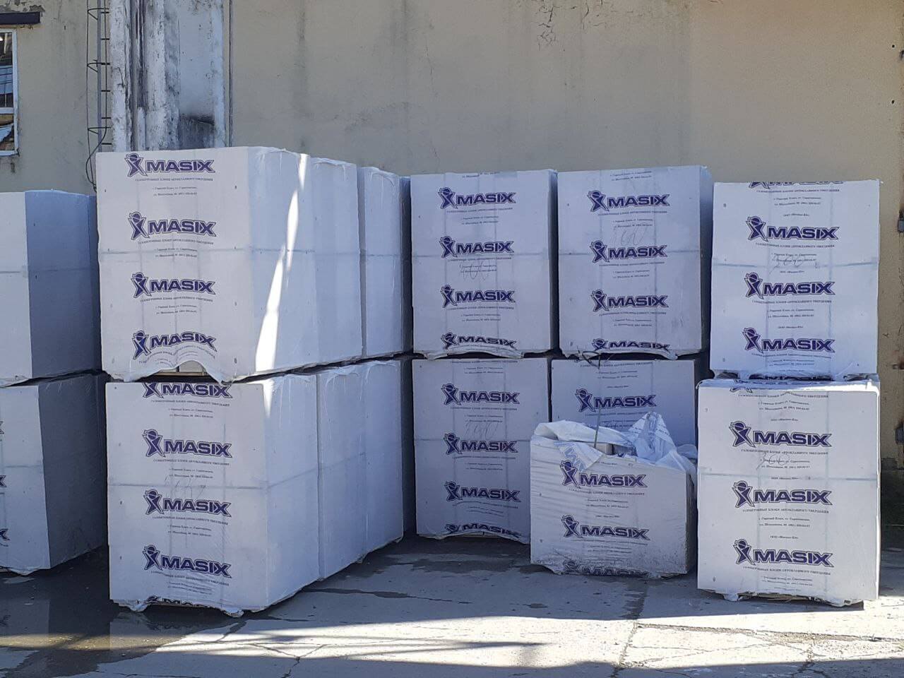 Газобетон Masix D600 625х150х250 мм фото 8