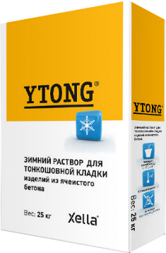 Клей для тонкошовной кладки ISTKULT (YTONG), 25 кг зимний